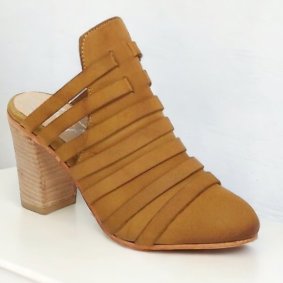 FREE PEOPLE BYRON MULE IN TAUPE SIZE EU 38 / US 7.5 - Picture 6 of 13